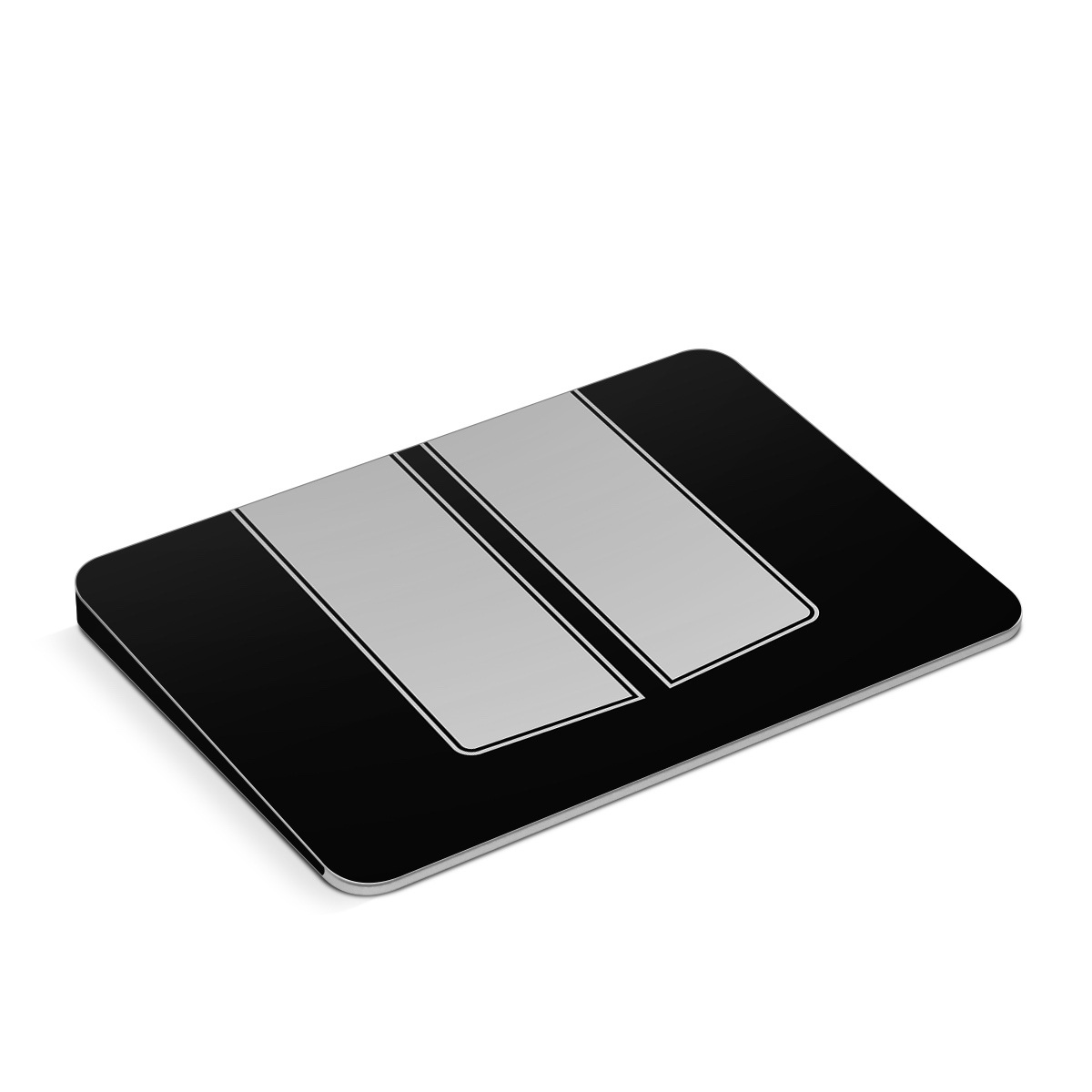 Apple Magic Trackpad Skin design of Font, Architecture, Rectangle, with black, gray colors