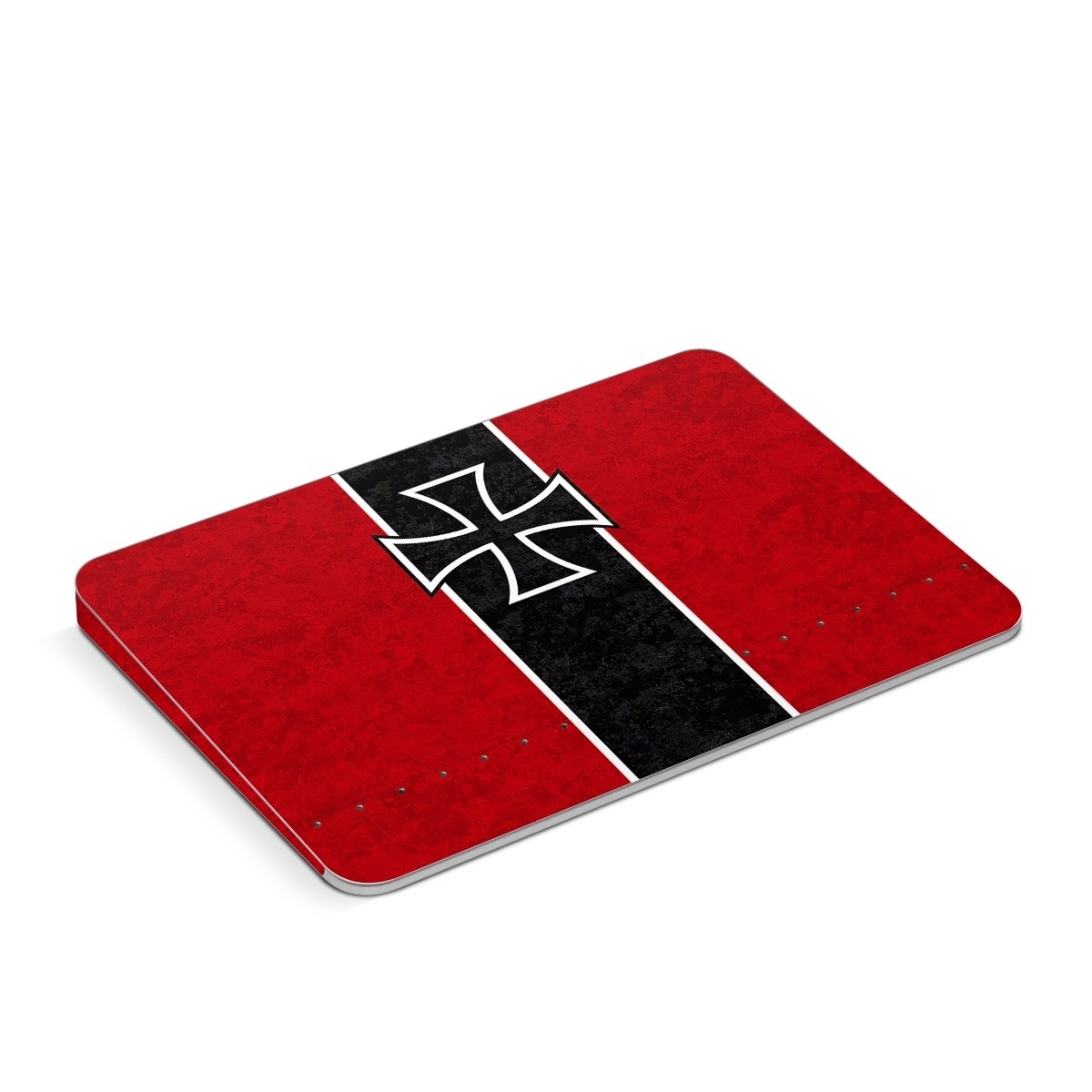 Apple Magic Trackpad Skin design of Bullet, Holes, War, Red, Text, Carmine, Colorfulness, Maroon, Symbol, Coquelicot, with red, black, white, gray colors