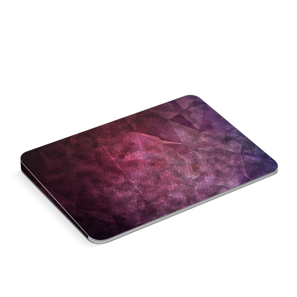 Apple Magic Trackpad Skin design of Purple, Sky, Red, Violet, Pink, Pattern, Design, Triangle, Line, Magenta, with black, red, purple, pink, white colors