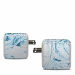 Azul Marble Apple 30W USB-C Power Adapter Skin