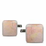 Rose Gold Marble Apple 30W USB-C Power Adapter Skin