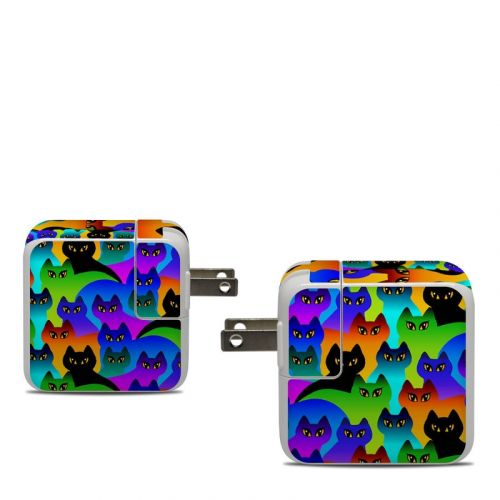 Rainbow Cats Apple 30W USB-C Power Adapter Skin