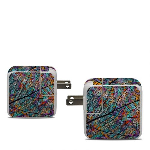 Stained Aspen Apple 30W USB-C Power Adapter Skin