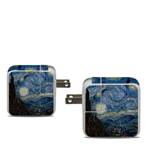 Starry Night Apple 30W USB-C Power Adapter Skin