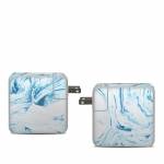 Azul Marble Apple 61W USB-C Power Adapter Skin
