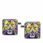 King of Technicolor Apple 61W USB-C Power Adapter Skin