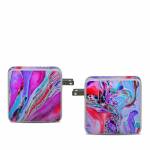 Marbled Lustre Apple 61W USB-C Power Adapter Skin