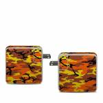 Orange Camo Apple 61W USB-C Power Adapter Skin