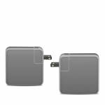 Solid State Grey Apple 61W USB-C Power Adapter Skin