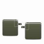 Solid State Olive Drab Apple 61W USB-C Power Adapter Skin