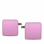 Solid State Pink Apple 61W USB-C Power Adapter Skin