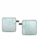 Winter Green Marble Apple 61W USB-C Power Adapter Skin