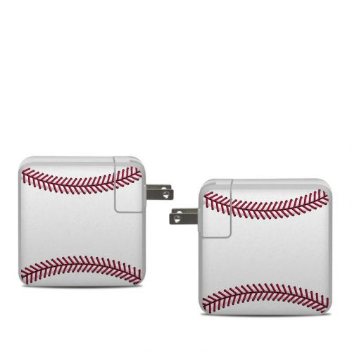 Baseball Apple 61W USB-C Power Adapter Skin