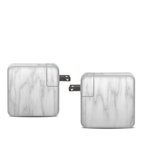 Bianco Marble Apple 61W USB-C Power Adapter Skin