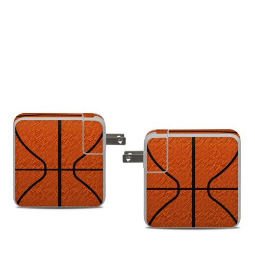 Basketball Apple 61W USB-C Power Adapter Skin