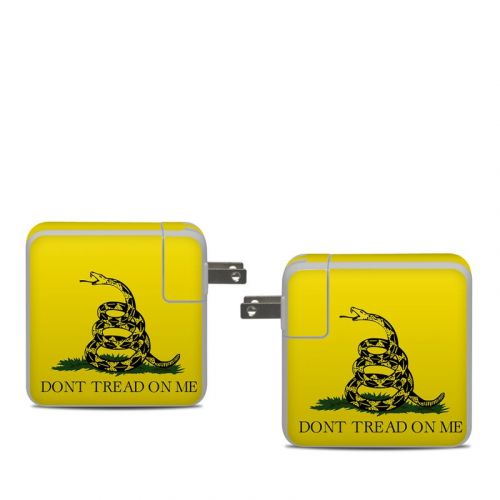 Gadsden Flag Apple 61W USB-C Power Adapter Skin