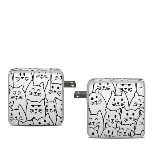 Moody Cats Apple 61W USB-C Power Adapter Skin