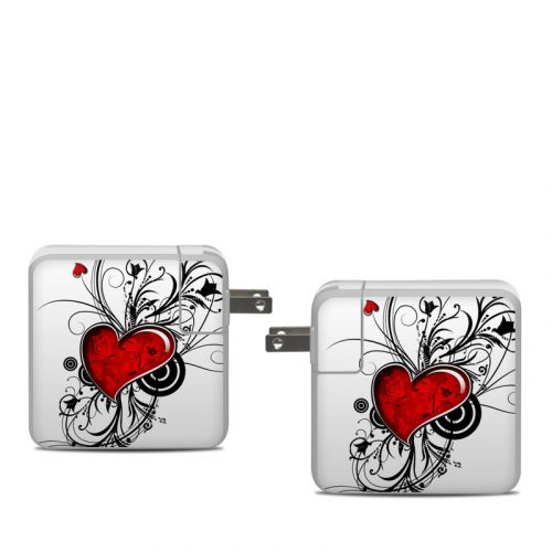 My Heart Apple 61W USB-C Power Adapter Skin