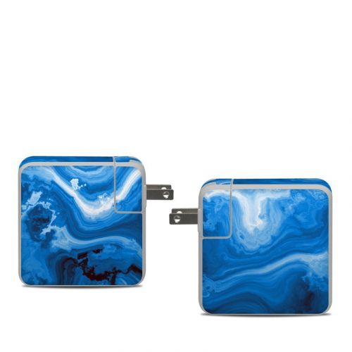 Sapphire Agate Apple 61W USB-C Power Adapter Skin