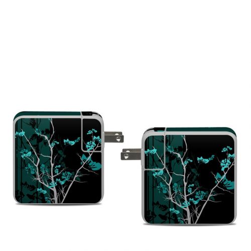 Aqua Tranquility Apple 61W USB-C Power Adapter Skin