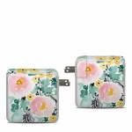Blushed Flowers Apple 87W USB-C Power Adapter Skin