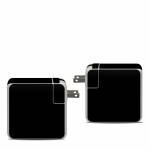 Solid State Black Apple 87W USB-C Power Adapter Skin