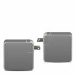 Solid State Grey Apple 87W USB-C Power Adapter Skin