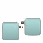 Solid State Mint Apple 87W USB-C Power Adapter Skin