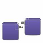 Solid State Purple Apple 87W USB-C Power Adapter Skin