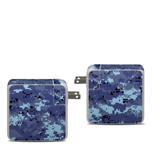 Digital Sky Camo Apple 87W USB-C Power Adapter Skin