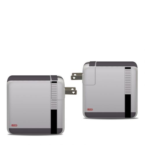 Retro Horizontal Apple 87W USB-C Power Adapter Skin