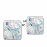 Abstract Organic Apple 96W USB-C Power Adapter Skin