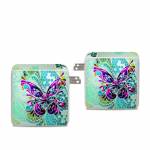 Butterfly Glass Apple 96W USB-C Power Adapter Skin
