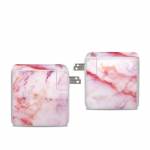 Blush Marble Apple 96W USB-C Power Adapter Skin