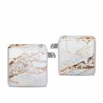 Hazel Marble Apple 96W USB-C Power Adapter Skin