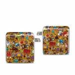 Psychedelic Apple 96W USB-C Power Adapter Skin