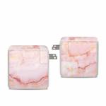 Satin Marble Apple 96W USB-C Power Adapter Skin