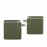 Solid State Olive Drab Apple 96W USB-C Power Adapter Skin