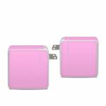 Solid State Pink Apple 96W USB-C Power Adapter Skin