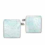 Winter Green Marble Apple 96W USB-C Power Adapter Skin