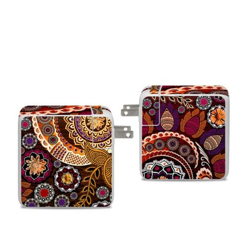 Autumn Mehndi Apple 96W USB-C Power Adapter Skin