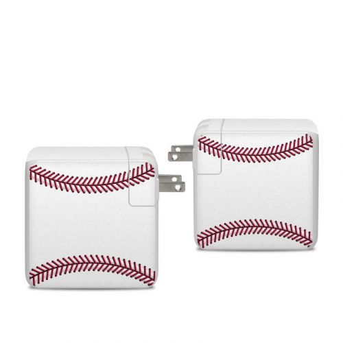 Baseball Apple 96W USB-C Power Adapter Skin
