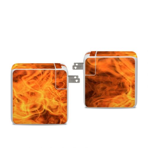 Combustion Apple 96W USB-C Power Adapter Skin