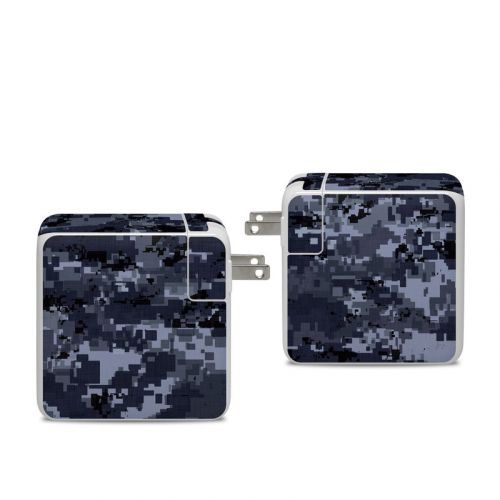 Digital Navy Camo Apple 96W USB-C Power Adapter Skin