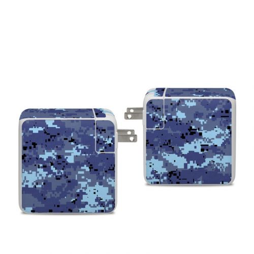 Digital Sky Camo Apple 96W USB-C Power Adapter Skin