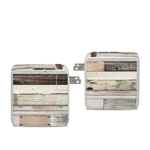 Eclectic Wood Apple 96W USB-C Power Adapter Skin