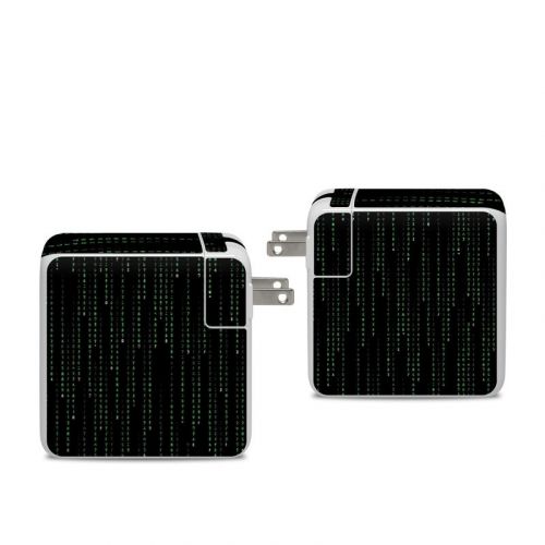 Matrix Style Code Apple 96W USB-C Power Adapter Skin