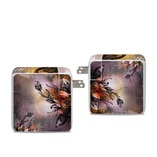 Purple Rain Apple 96W USB-C Power Adapter Skin
