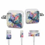 Cosmic Flower Apple 12W USB Power Adapter Skin