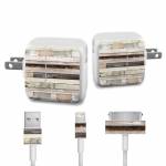 Eclectic Wood Apple 12W USB Power Adapter Skin